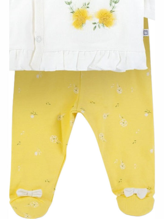 Bi Baby Kids' Pajamas Winter Yellow