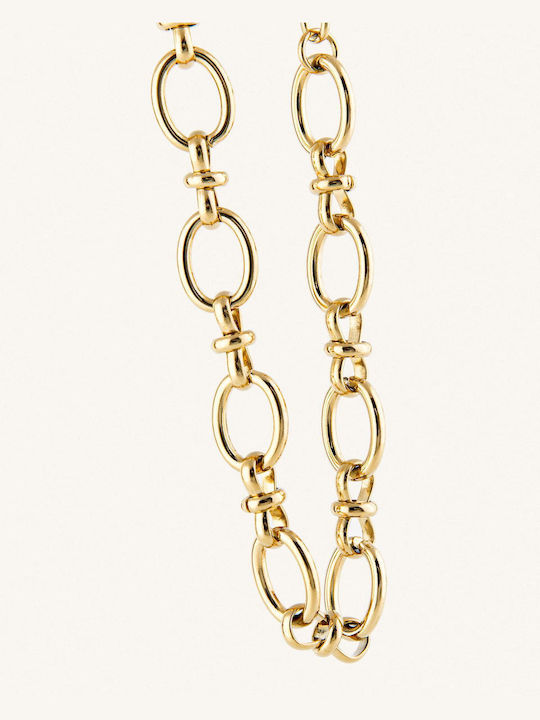 StanStefan Bracelet Chain made of Steel Gold Plated