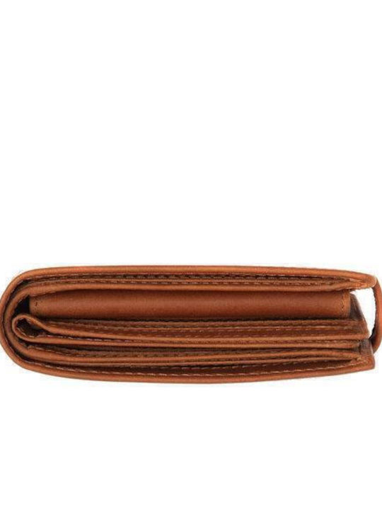 Brand Leather Men's Wallet Classic Brown