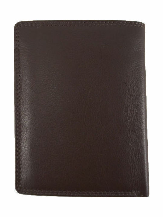 Leather Men's Wallet Brown
