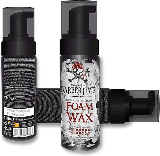 Barbertime Κερί για Δυνατό Κράτημα & Λάμψη 150ml