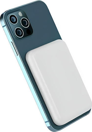 Pavareal 103243 MagSafe Power Bank 5000mAh 5W Λευκό