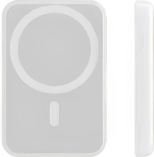 Pavareal 103243 MagSafe Power Bank 5000mAh 5W Λευκό