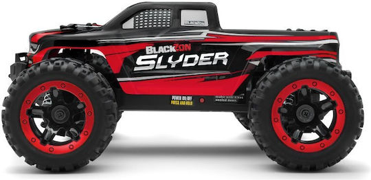 BlackZon Teleghidat Mașină Monster Truck 4WD Roșu