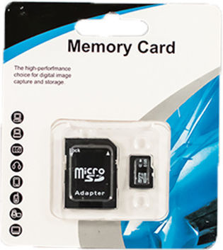 microSDHC 8GB με αντάπτορα