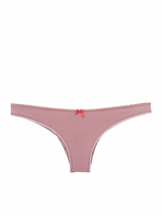 Βαμβακερά Femei Brazilia 2Pack fără cusături Burgundy