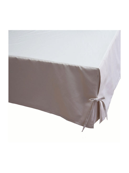 Decocraft Bed Base Cover Ecru 90x200cm 1pcs 25-003-00303