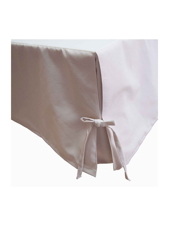 Decocraft Bed Base Cover Ecru 160x200cm 1pcs 25-003-00403