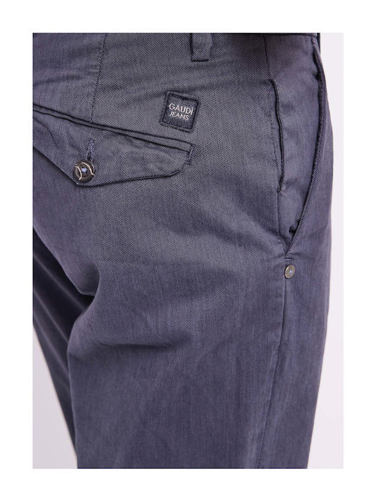 Trousers Elastic Blue