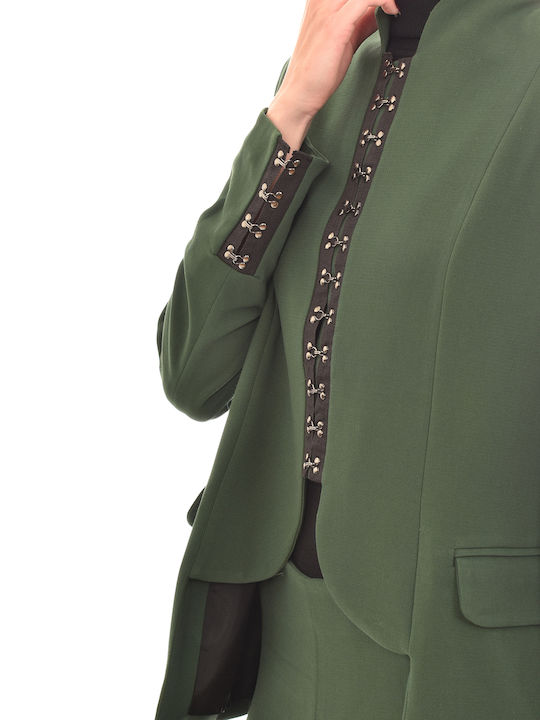 Дамско Зелен Overshirt