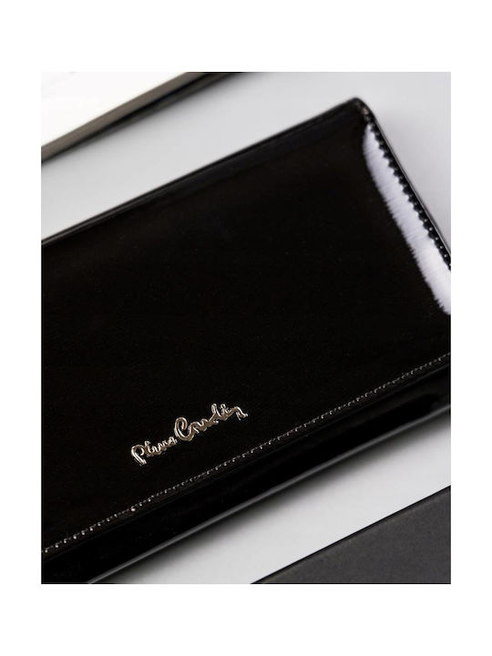 Groß Frauen Brieftasche Klassiker Schwarz