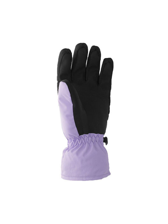 4F Women's Ski & Snowboard Gloves Purple