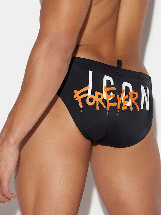 Icon Forever Ανδρικό Μαγιό Slip Blk