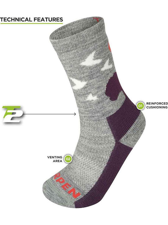 Lorpen Kindersocken Gray Lorpen Kindersocken Gray