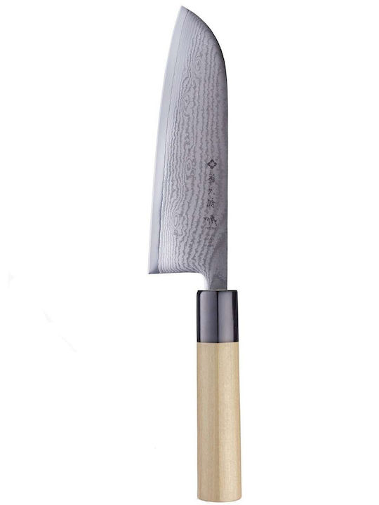 Tojiro Shippu Μαχαίρι Santoku από Δαμασκηνό Ατσάλι 16.5cm