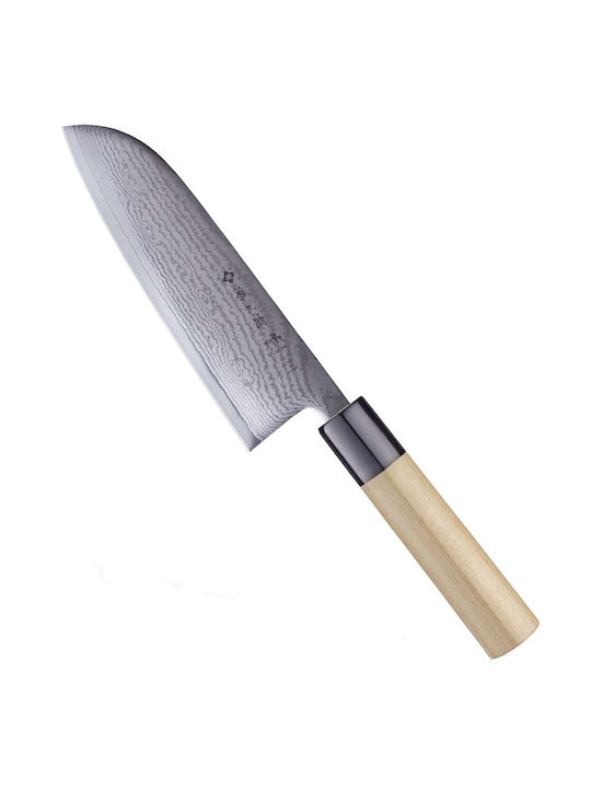 Tojiro Shippu Μαχαίρι Santoku από Δαμασκηνό Ατσάλι 16.5cm
