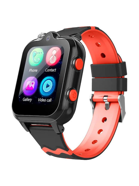 Wonlex Παιδικό Smartwatch Kt18 με GPS & Κάμερα Ροζ