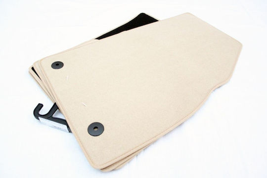 Petex Set of Front and Rear Mats 4pcs for Opel Insignia 2008-2014 Beige
