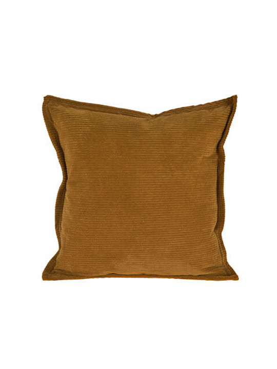 Zaros Sofa-Kissen aus Samt mit Riemen in 3 Farben 45x45cm