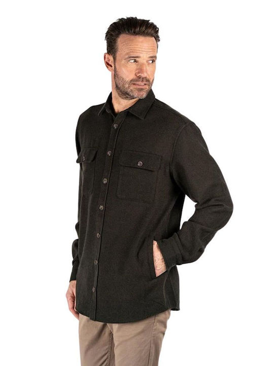 PreEnd Men's Shirt Long Sleeve Forest Green