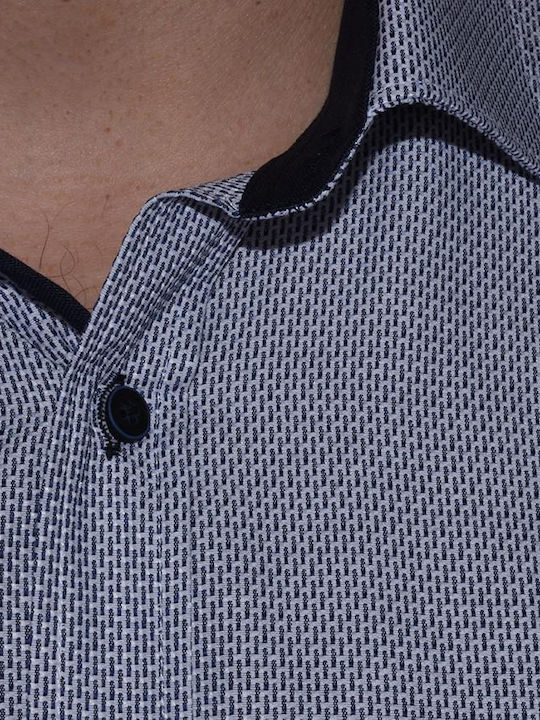 Дълъг ръкав Риза Dark blue.