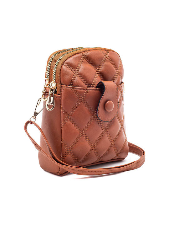 Voi & Noi Women's Mobile Phone Bag Brown