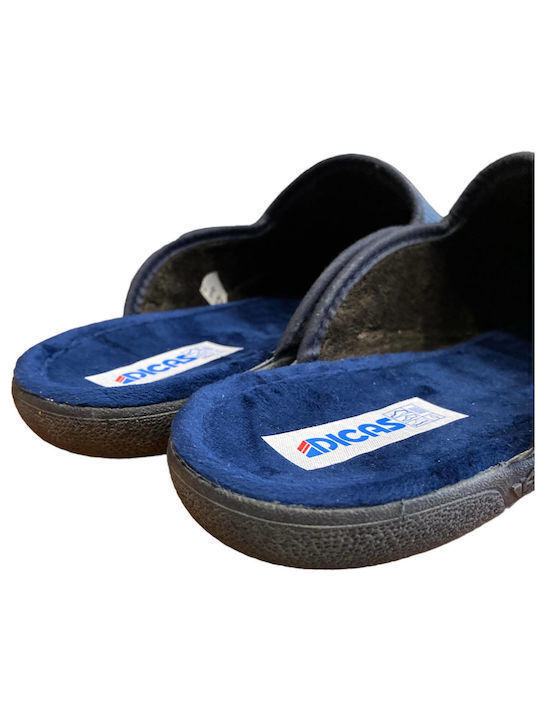 Dicas Men's Slipper Blue