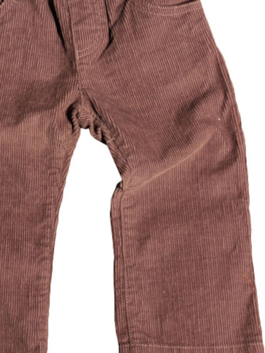 Benetton Παιδικό Τζιν Παντελόνι Καφέ