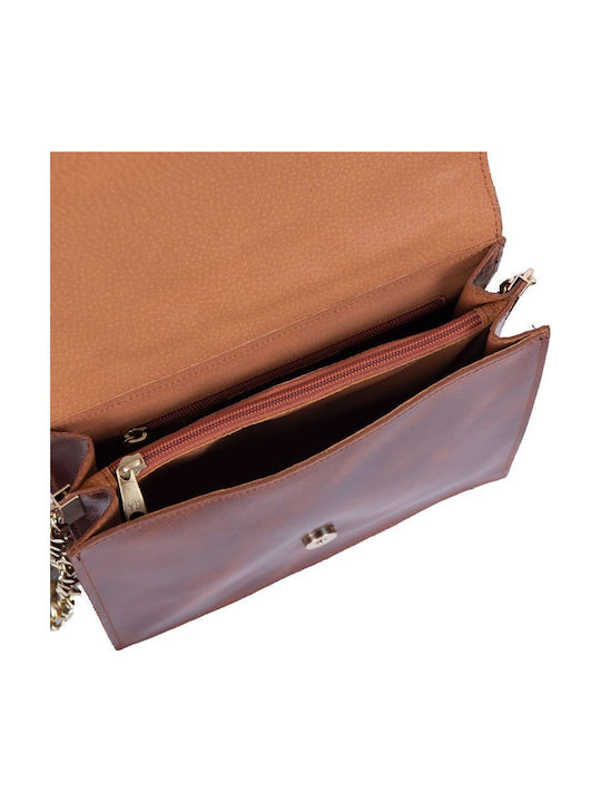 Leather Women's Bag Crossbody Brown