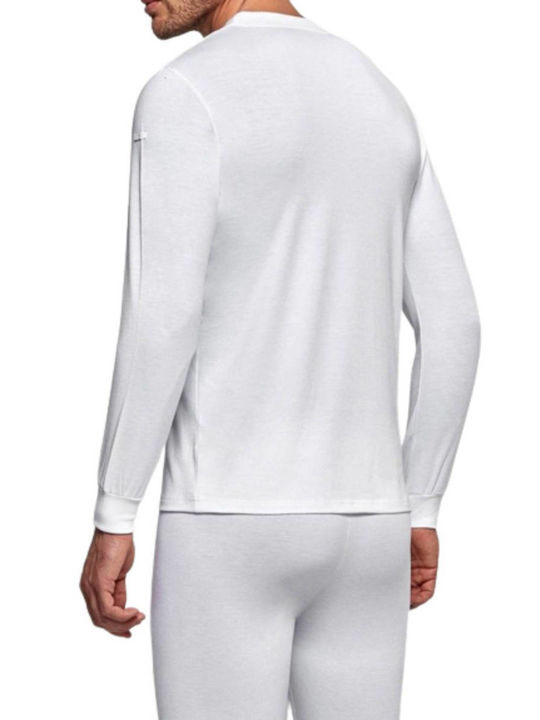 Impetus Men's Undershirt Long-sleeved White