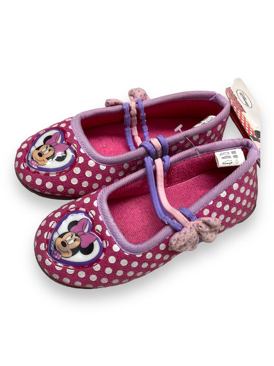 Disney Kids Slippers Pink