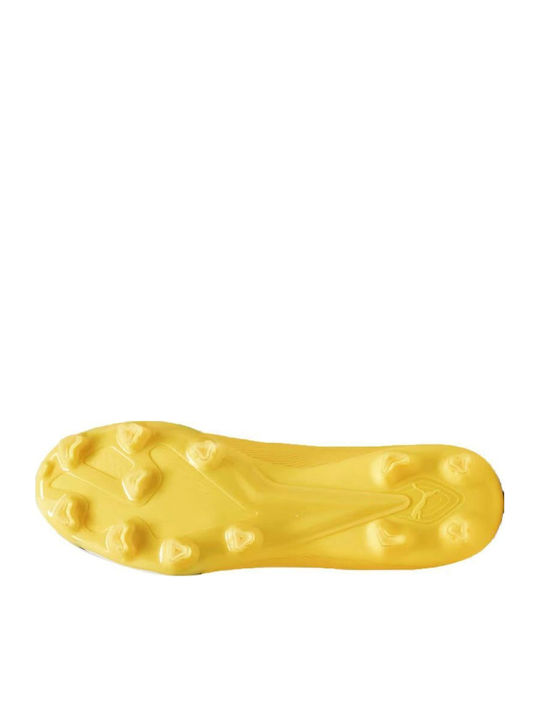 PUMA Ultra Pro Football Shoes with Cleats Yellow
