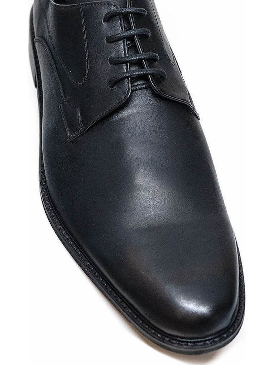 Handgefertigt Leder Herrenschuhe Schwarz