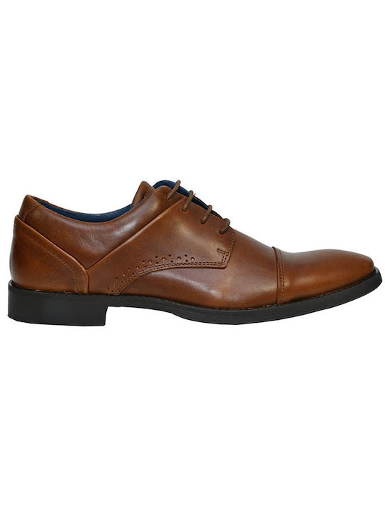 Breestow Men's Leather Dress Shoes Tabac Brown