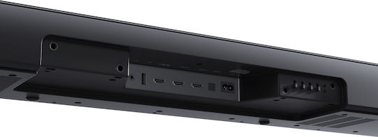 Loewe Klang Bar5 Mr & Sub5 Soundbar 5.1.2 Bluetooth, HDMI και Wi-Fi Μαύρο