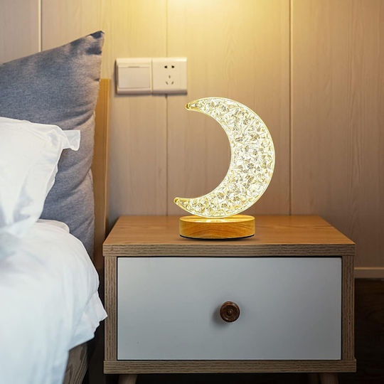 Moon Dekorative Lampe Mondlicht Gelb