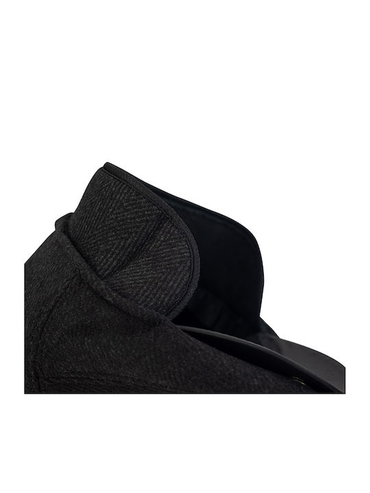 Brims and Trims Men's Beret Black