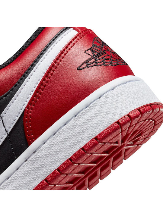Air  1 Low Adidași Pentru Bărbați Negru / Alb / Roșu Gym