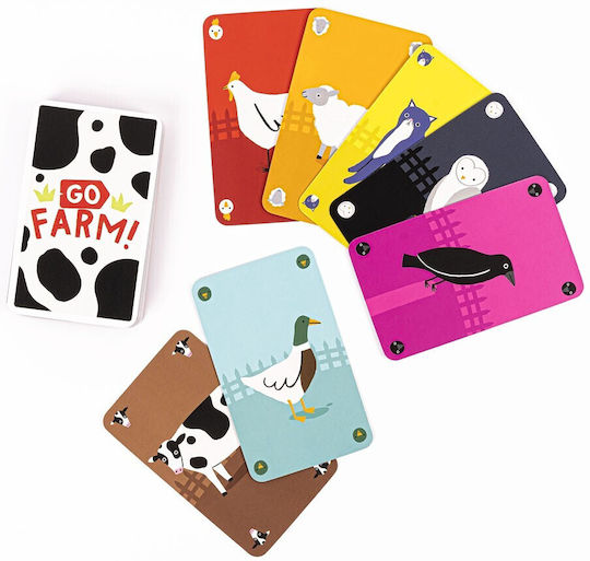Board Game Go Farm - Φασαριόζικα Ζωάκια for 2-5 Players 4+ Years Old (EN) Professor Puzzle