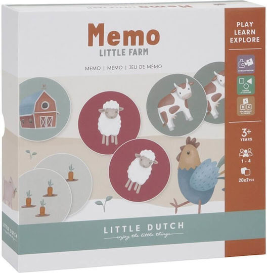 Επιτραπέζιο Παιχνίδι Little Farm 3+ Ετών (EN) Little Dutch