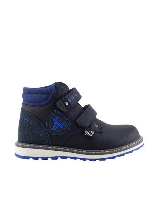 Adam's Shoes cu Velcro Albastru marin