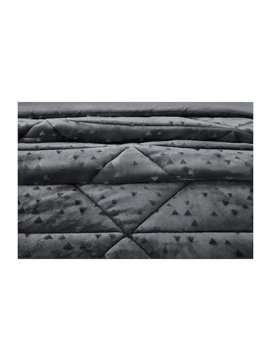 Saint Clair Bettbezug Kleines Doppelbett 180x220cm Kyoto Anthracite