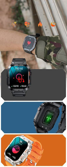 Gravity Gt6 42mm Smartwatch mit Herzfrequenzsensoren Mehrfarbig