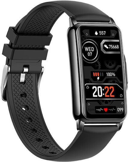 Rubicon Rncf04 Aluminium Smartwatch με Παλμογράφο (Πολύχρωμο)