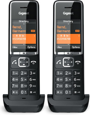 Gigaset Comfort Cordless Phone with Speaker Black