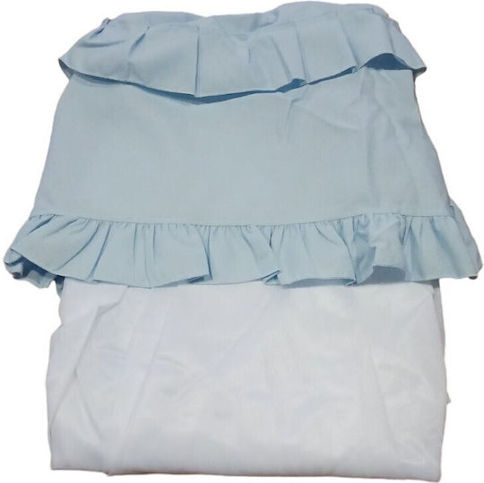 Manterol Casa Mosquito Net Crib Tulle Light Blue 480x170cm