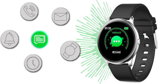 G.Rossi SG005M 45mm Smartwatch (Negru)