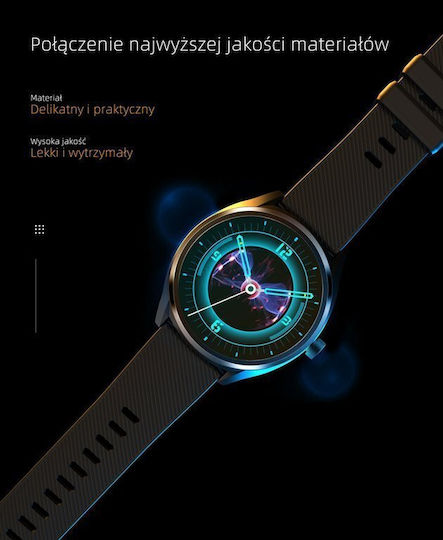 G.Rossi Sg007e Smartwatch με Παλμογράφο (Πολύχρωμο)