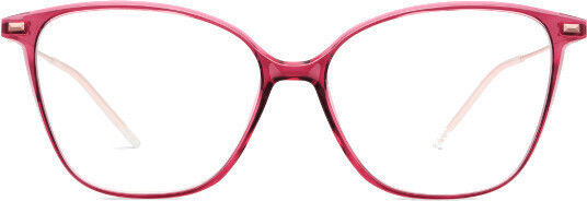 Lool Eyeglass Frame Butterfly Burgundy MIRZAM-BXPG-54