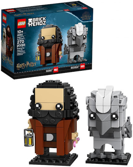 Lego Brick Headz Hangrid & Buckbeak for 10+ Years